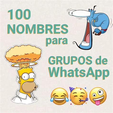 grupos de whatsapp chicas|121 nombres creativos para tus grupos de WhatsApp